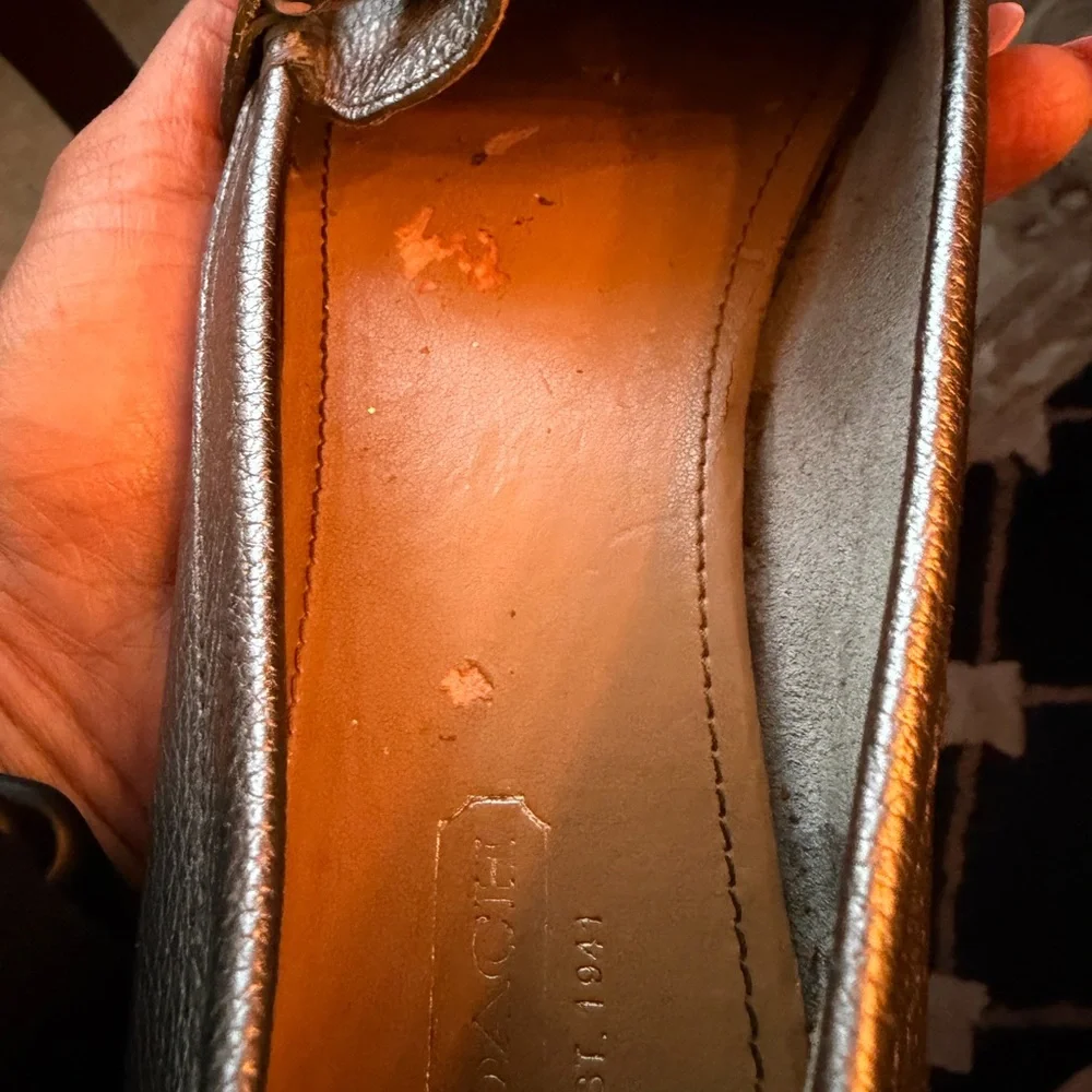 Coach Frederica Loafers – Metallic Gunmetal
Size 7.5 (EU 38) | Style #72000 - Picture 8 of 9